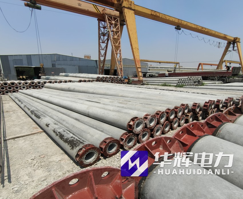 沙湖原种场21米水泥电线杆